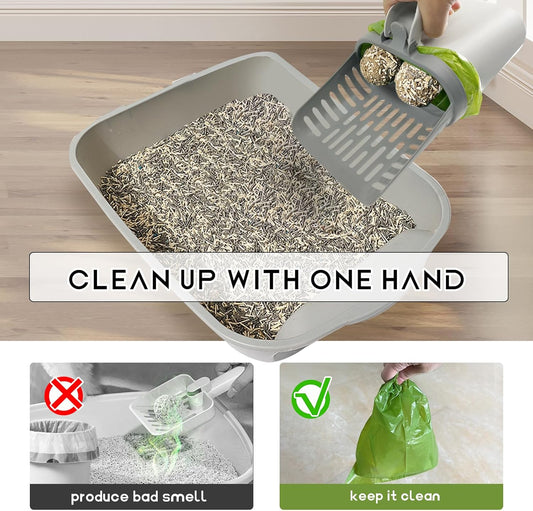 2-in-1 Cat Litter Scoop