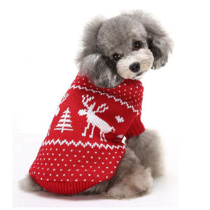 Elk Design Pet Clothes for Dogs