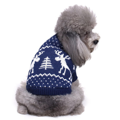 Elk Design Pet Clothes for Dogs