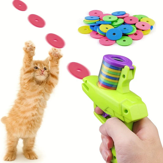 Interactive Cat Toy Launcher