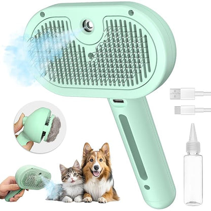 3-in-1 Steam Pet Brush