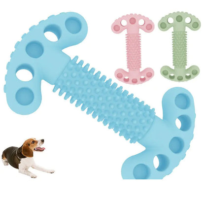 Custom Bone-Shaped Rubber Chew Toys for Dogs