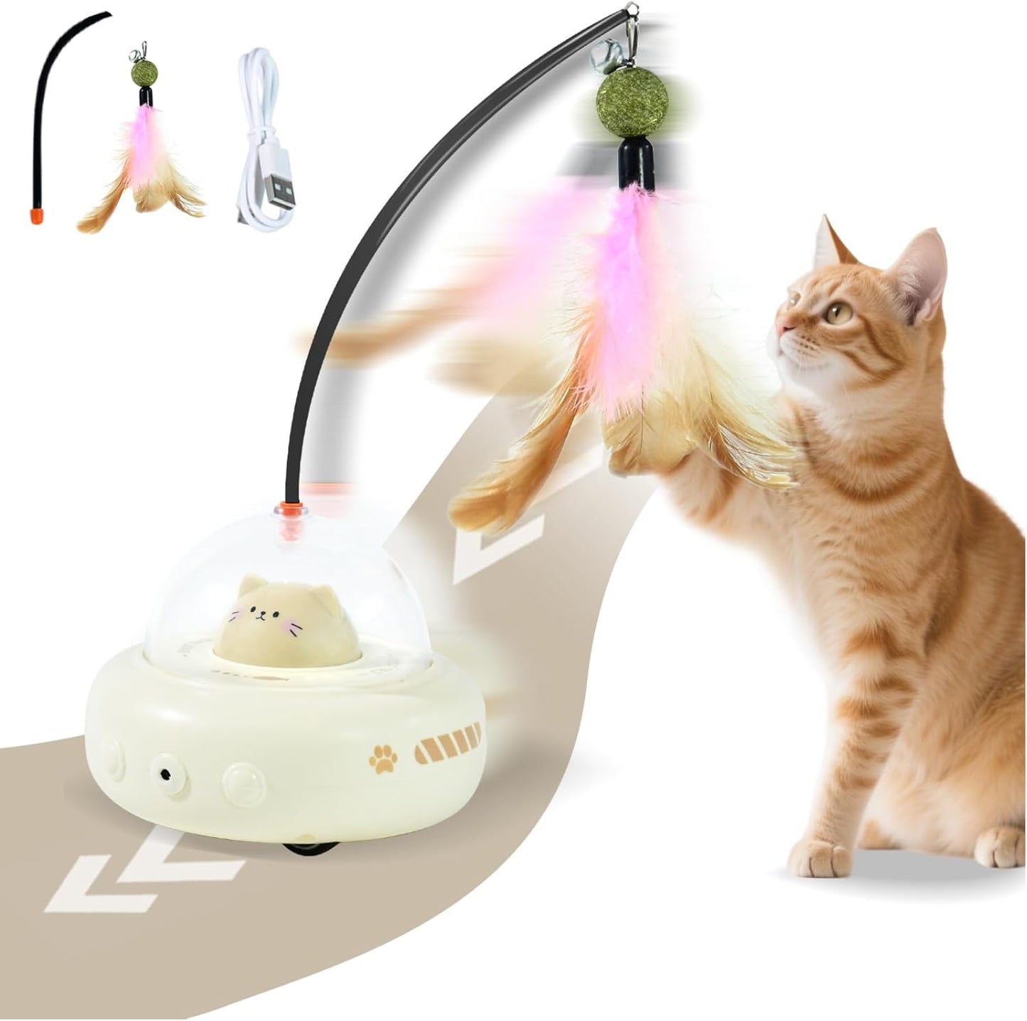 Electric Cat Interactive Toy