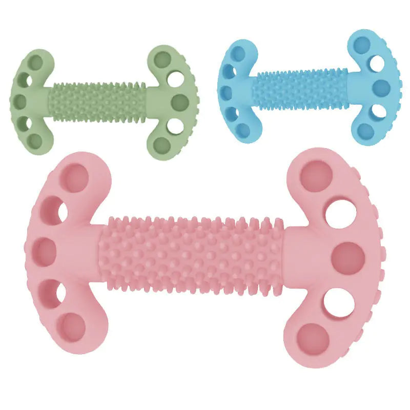 Custom Bone-Shaped Rubber Chew Toys for Dogs