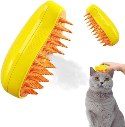 Pet Steam Brush Electric Spray Comb