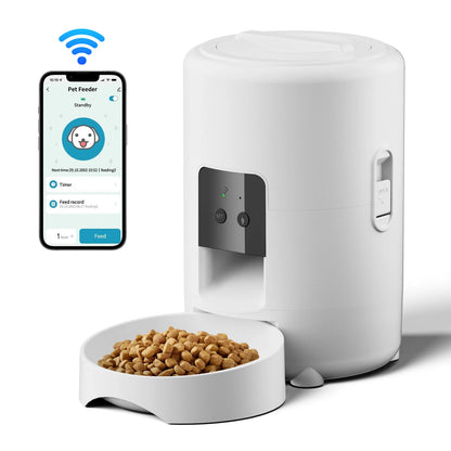 Smart WiFi Pet Feeder 2L Automatic Dispenser