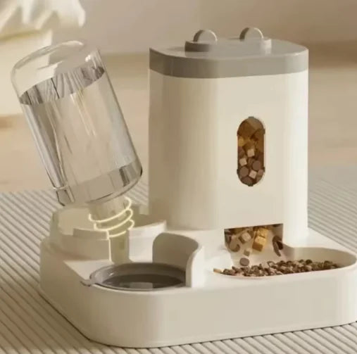 Automatic Pet Feeder and Water Dispenser Bowl – For Cats and Dogs