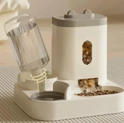 Automatic Pet Feeder and Water Dispenser Bowl – For Cats and Dogs