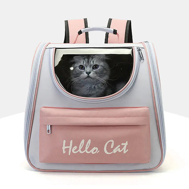 New Cat Carrier Backpack - Transparent Spacious Design