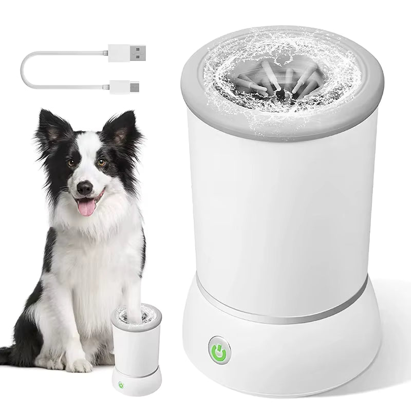 Automatic Pet Paw Cleaner for Dogs and Cats