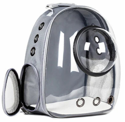 Transparent Pet Backpack for Cats and Dogs