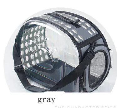 Transparent Pet Backpack for Cats and Dogs