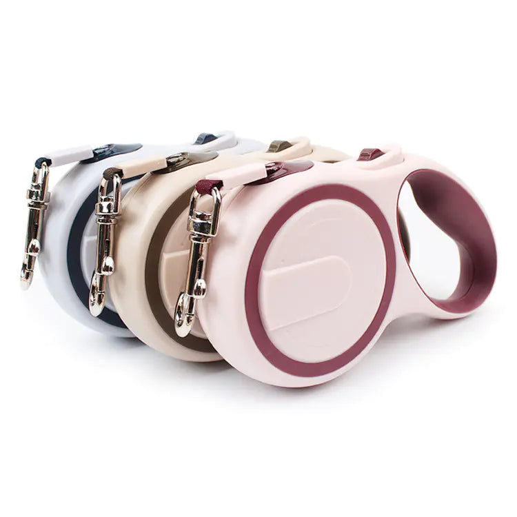 Automatische, einziehbare Hundeleine – Stilvolles, mehrfarbiges Design