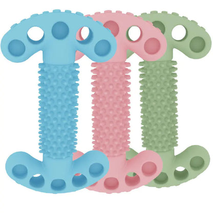 Custom Bone-Shaped Rubber Chew Toys for Dogs