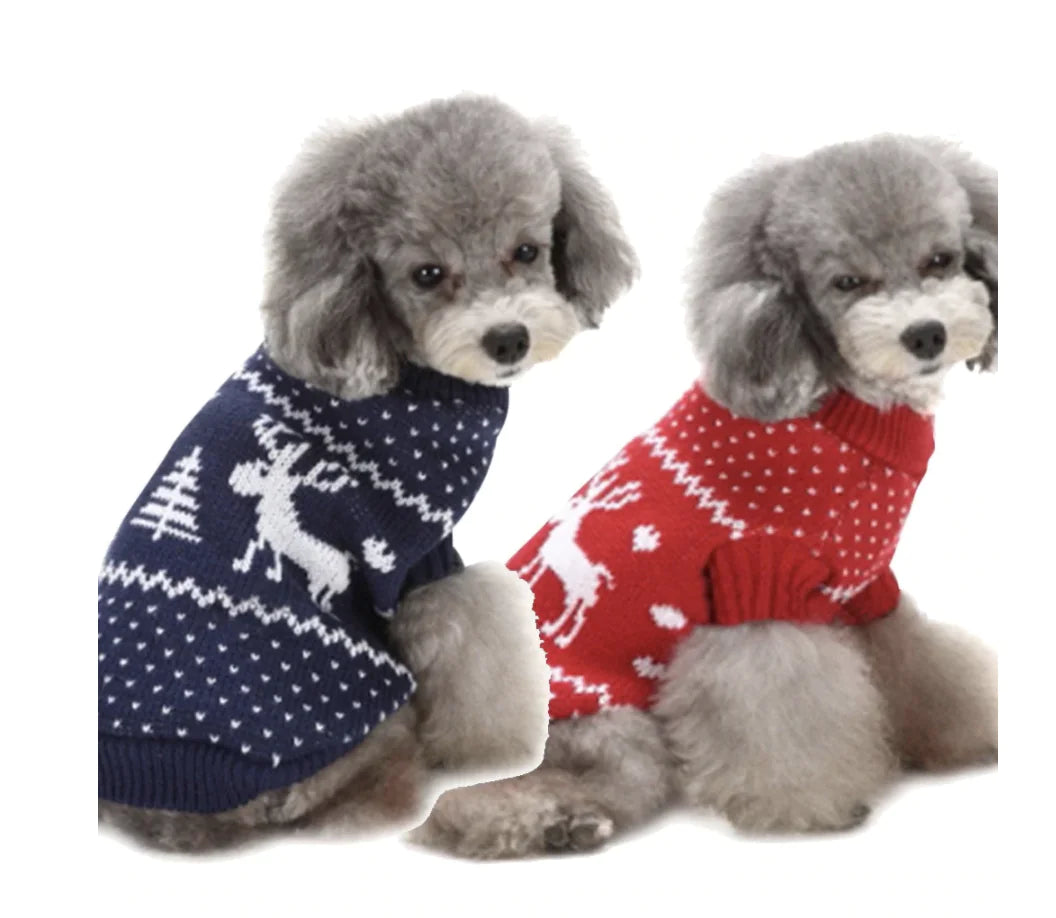 Elk Design Pet Clothes for Dogs