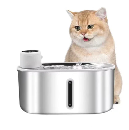 Stainless Steel Infrared Pet Water Fountain
