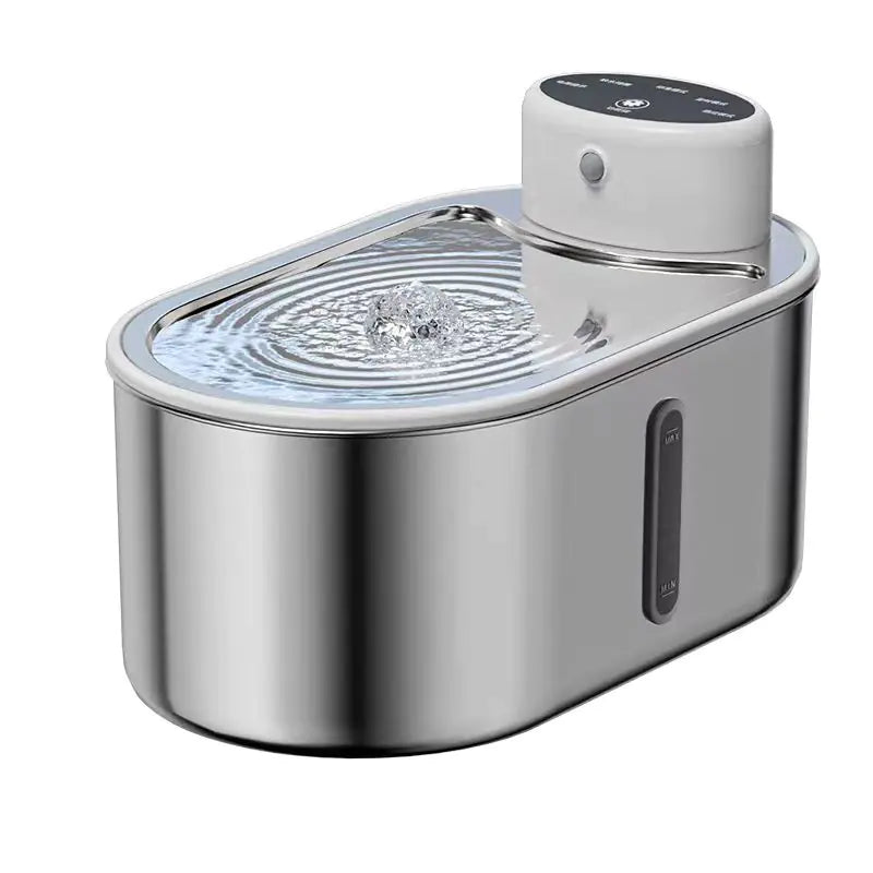 Stainless Steel Infrared Pet Water Fountain